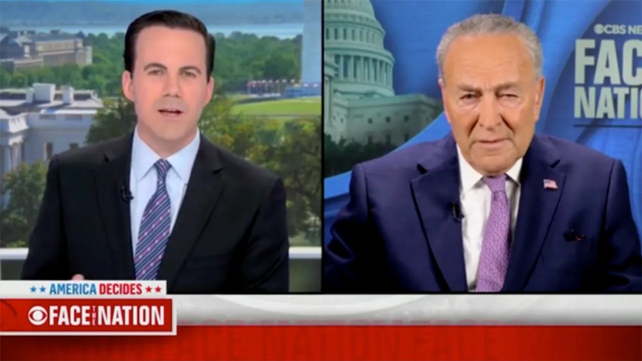 Sen. Schumer dodges on whether he helped on pushing Biden out