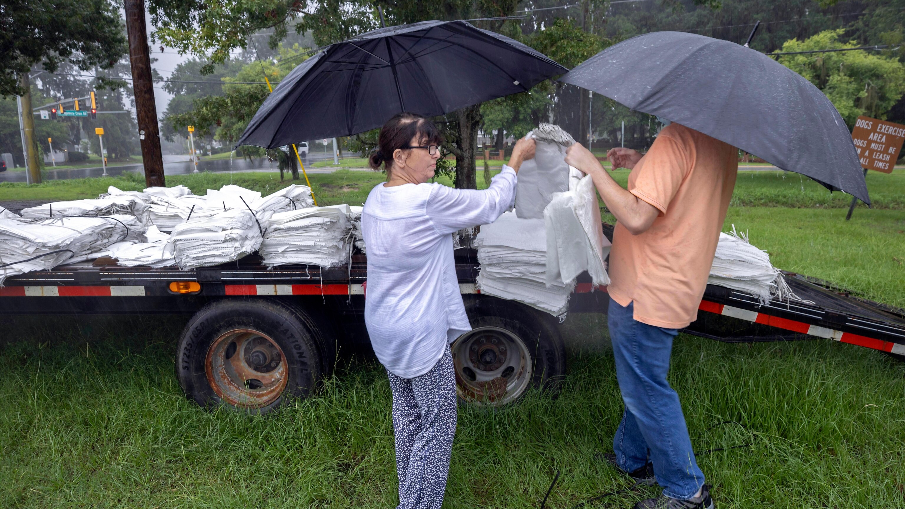 The Latest: Debby knocks out power to hundreds of thousands in Florida, Georgia