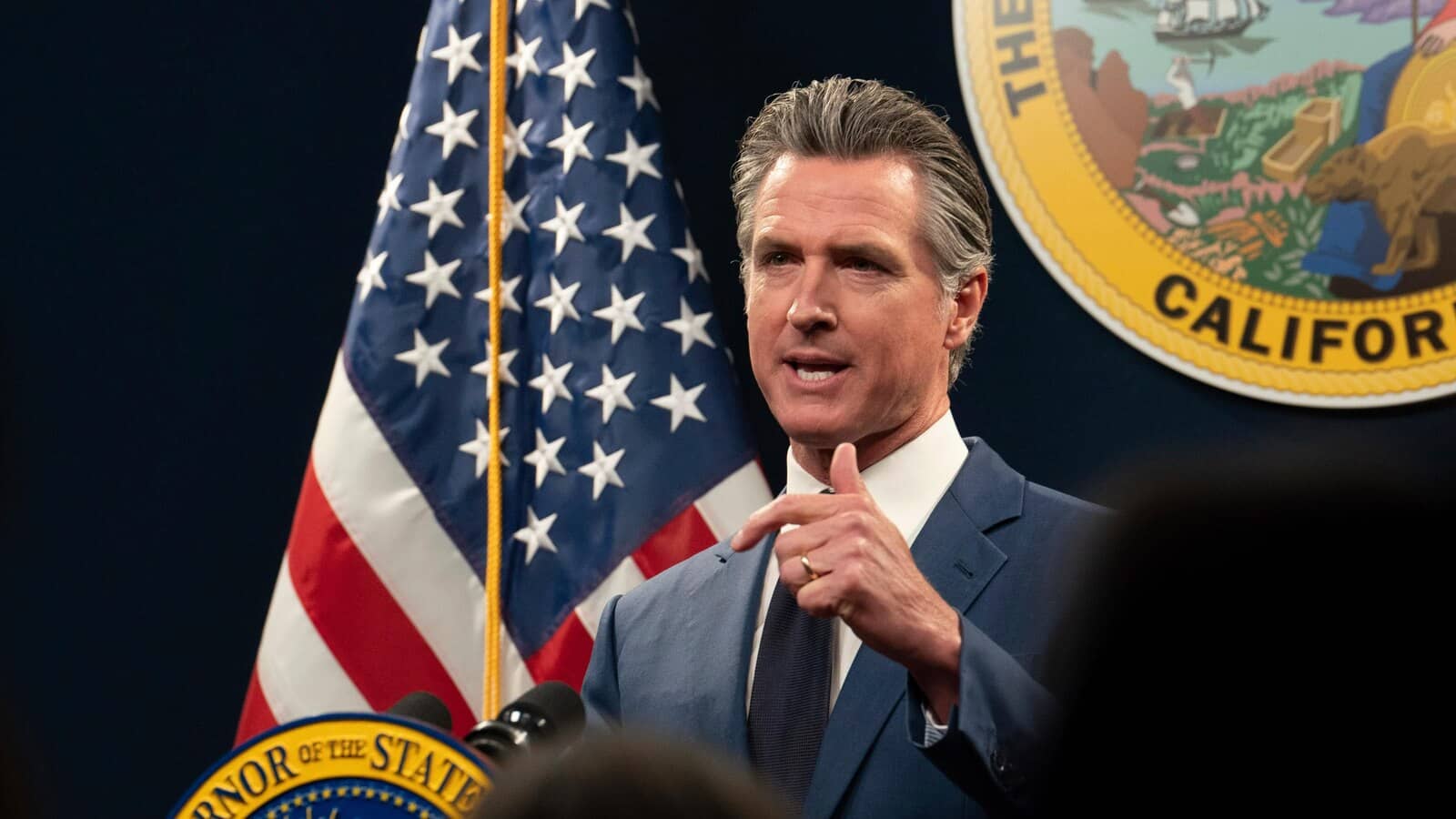 California governor defends progressive values, says they’re an ‘antidote’ to populism on the right