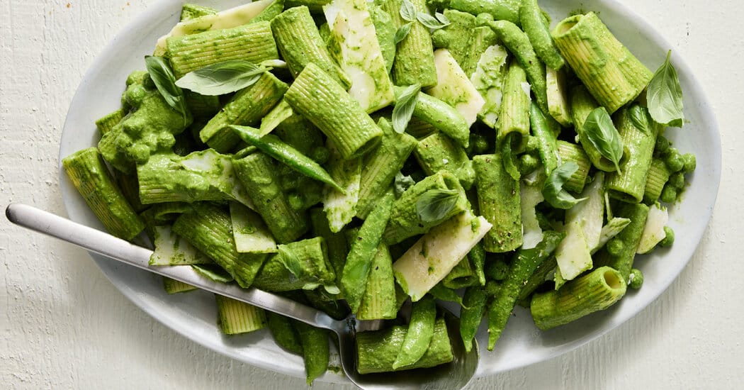 It’s Easy Being Extra-Green Pasta Salad