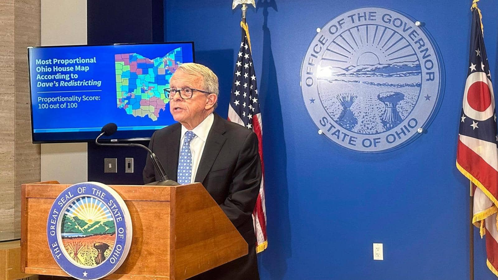 GOP Ohio Gov. Mike DeWine opposes fall ballot effort to replace troubled political mapmaking system