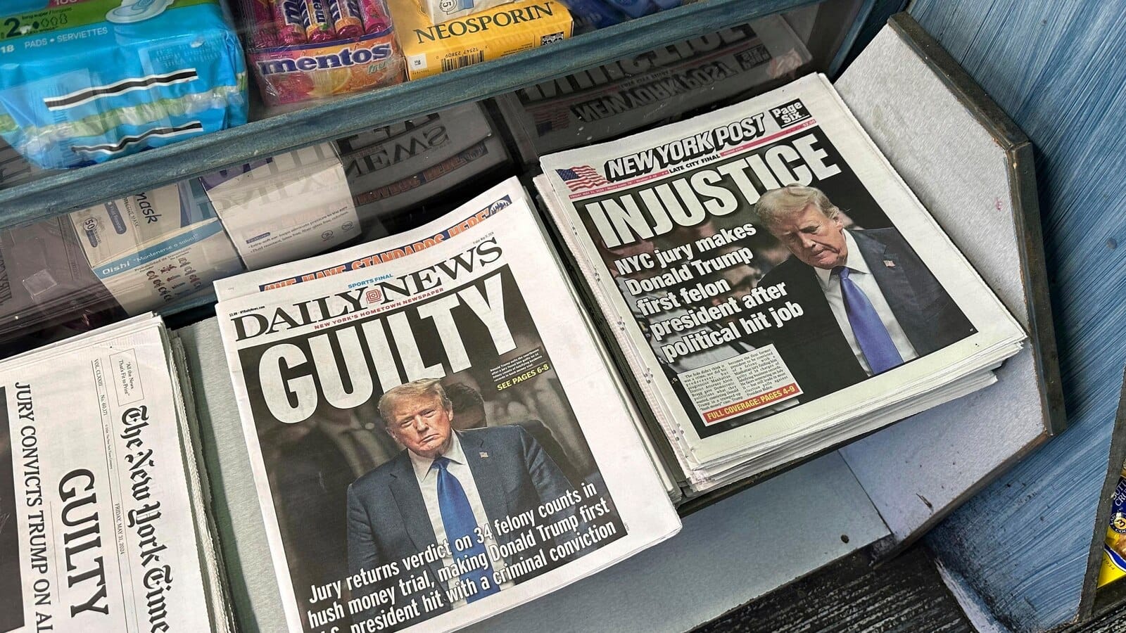 How the media covered the aftermath of Trump’s conviction — and his remarks the following morning