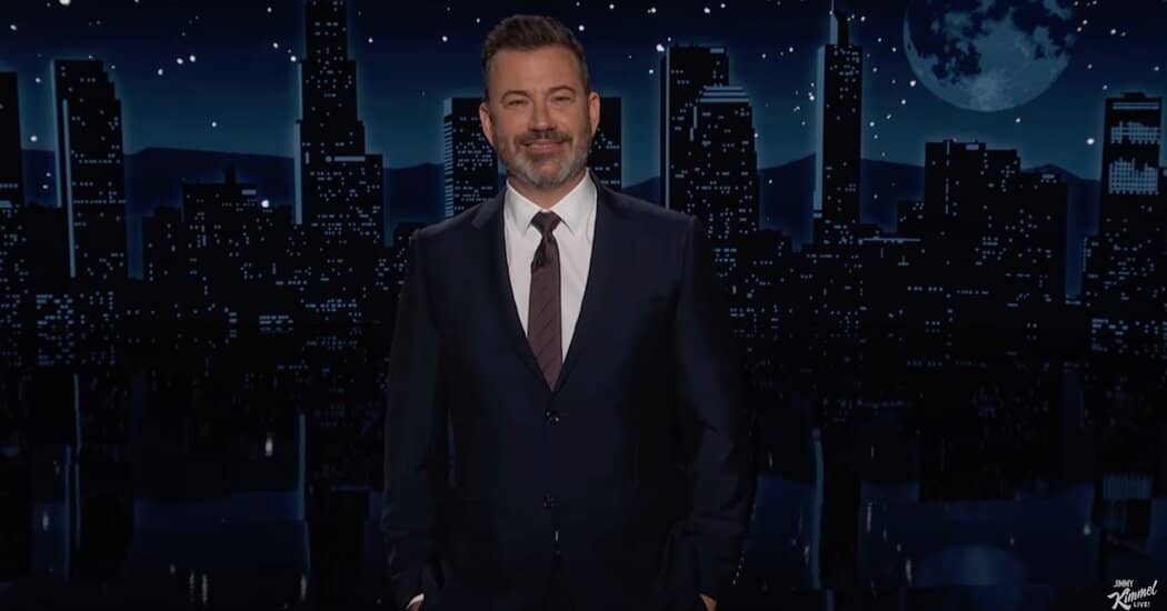 Jimmy Kimmel Notes ‘Another Stormy Day’ in ‘The Orange People’s Court’