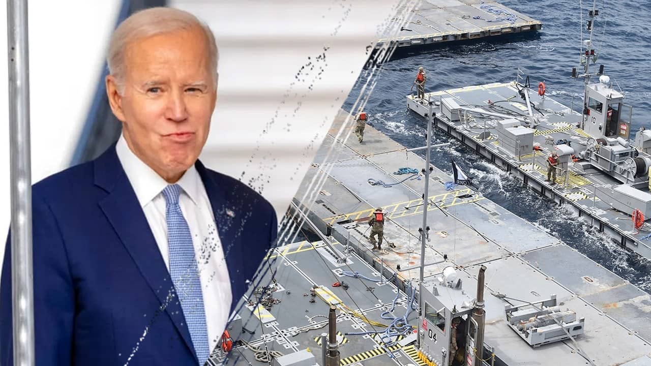 Biden’s 0 million Gaza pier quietly shuts down, US senator labels project ‘national embarrassment’