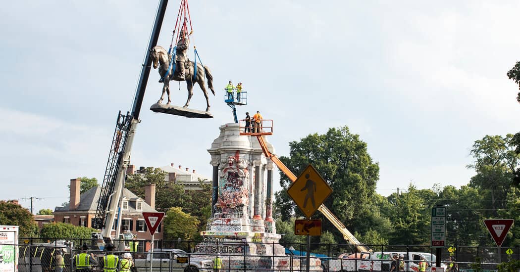 R.F.K. Jr. Denounces the Removal of Confederate Statues