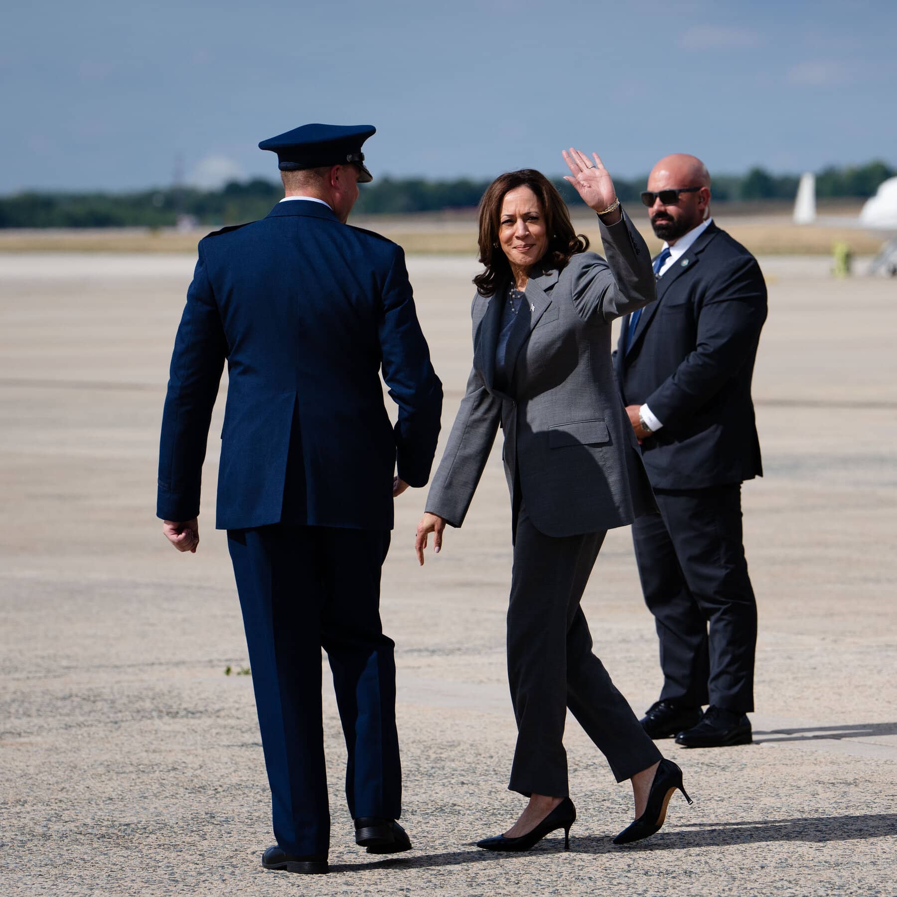 Biden Says Harris Is Qualified to Be President, but Vows to Remain in Race