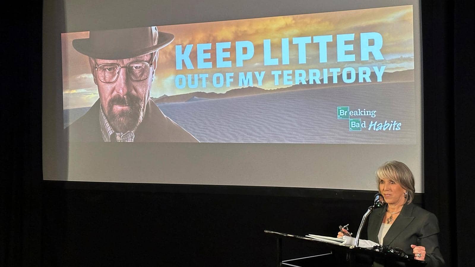 ‘Breaking Bad’ star appears in ad campaign against littering in New Mexico