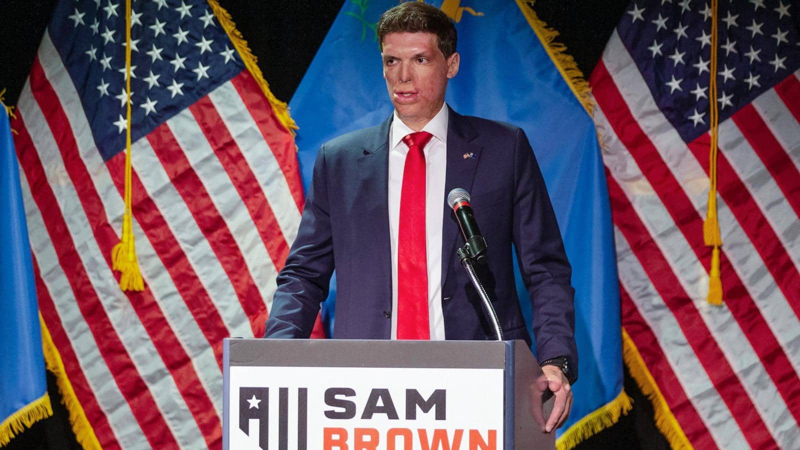 Runner-up criticizes Nevada GOP Senate nominee Sam Brown while other former rivals back him