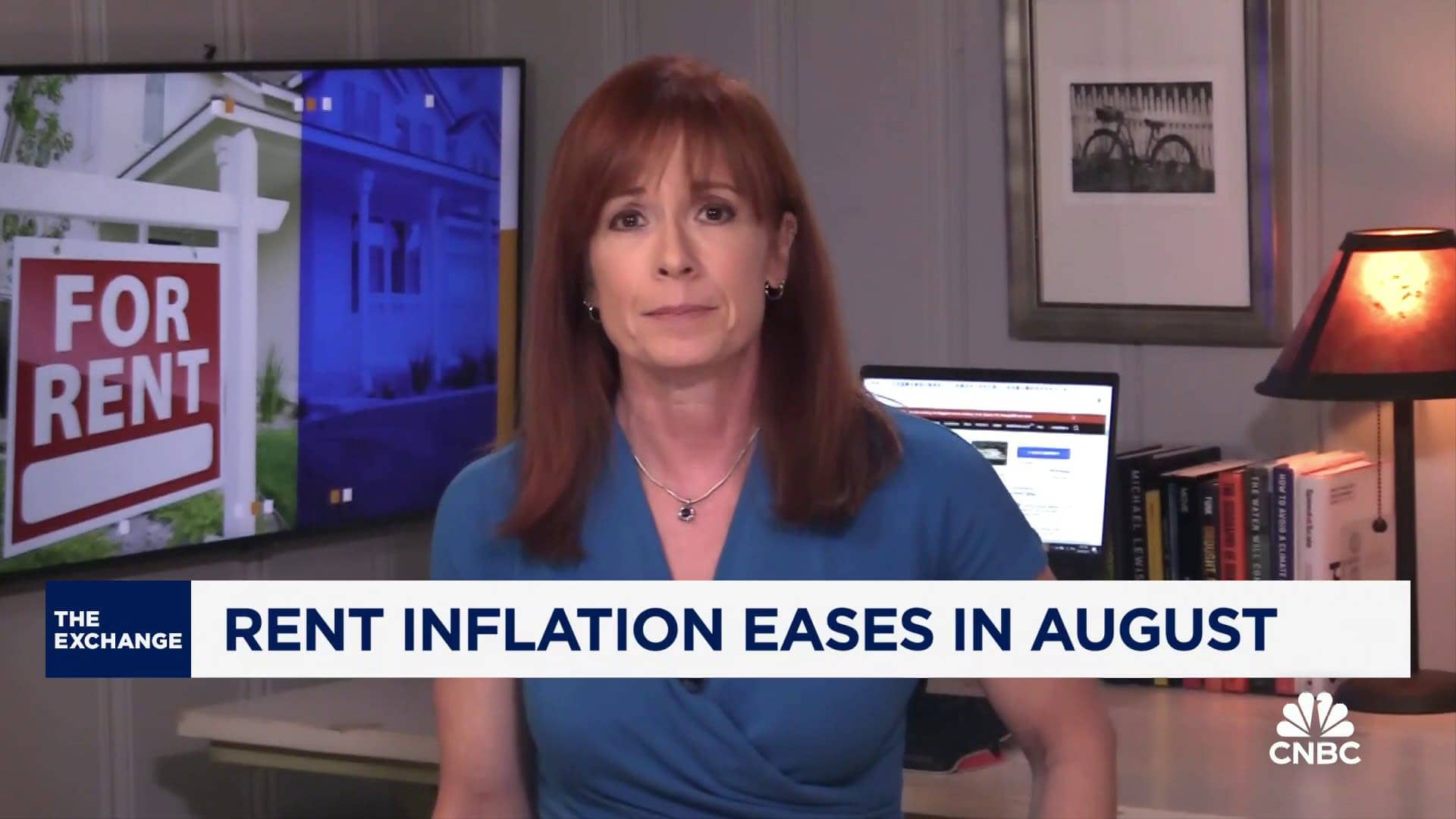 Rent inflation eases in August