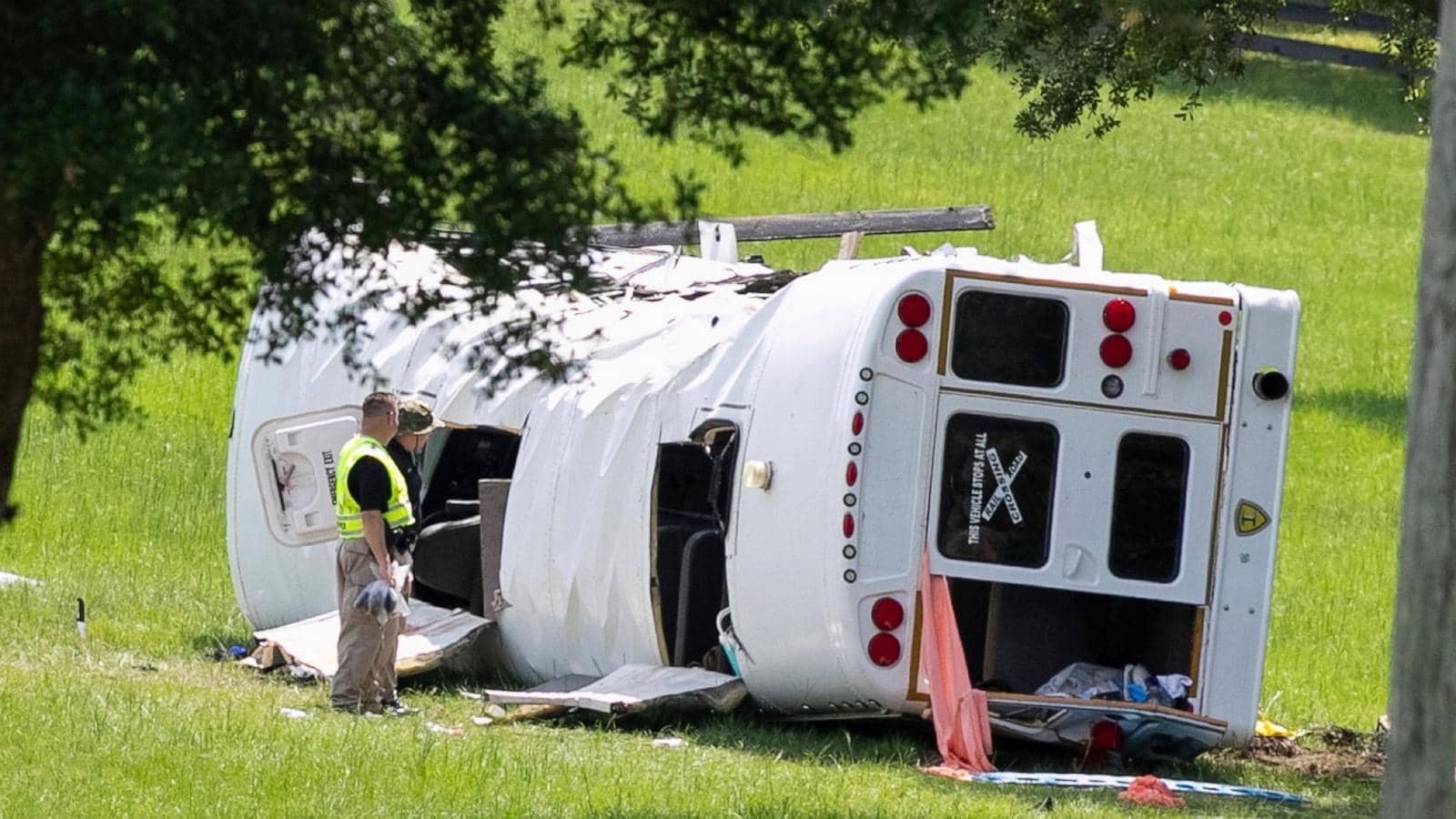 Mexican citizens were traveling to work at a Florida farm when a pickup hit their bus, killing 8