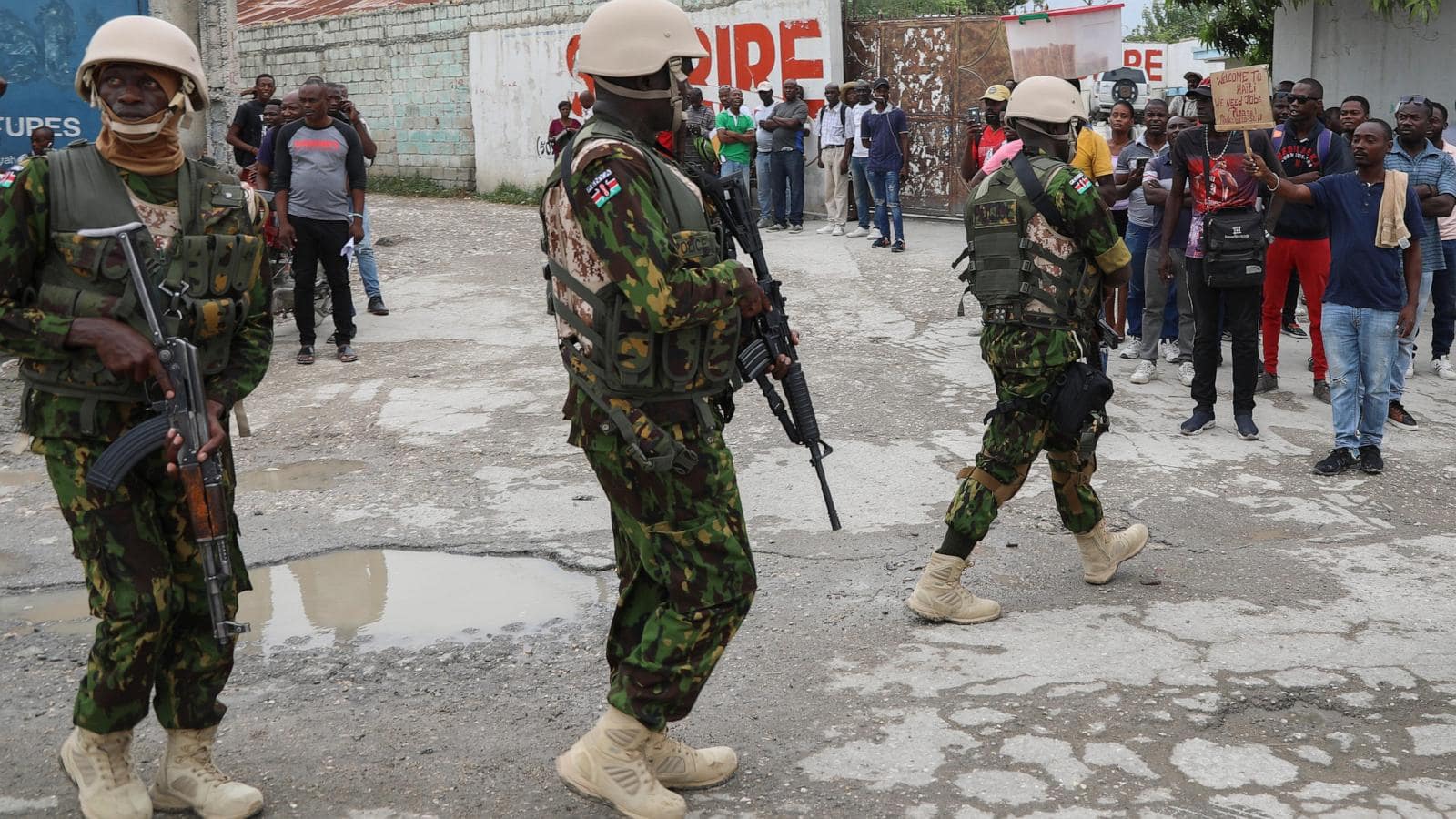 Haiti’s prime minister says Kenya police is crucial to controlling gangs, calls early days positive