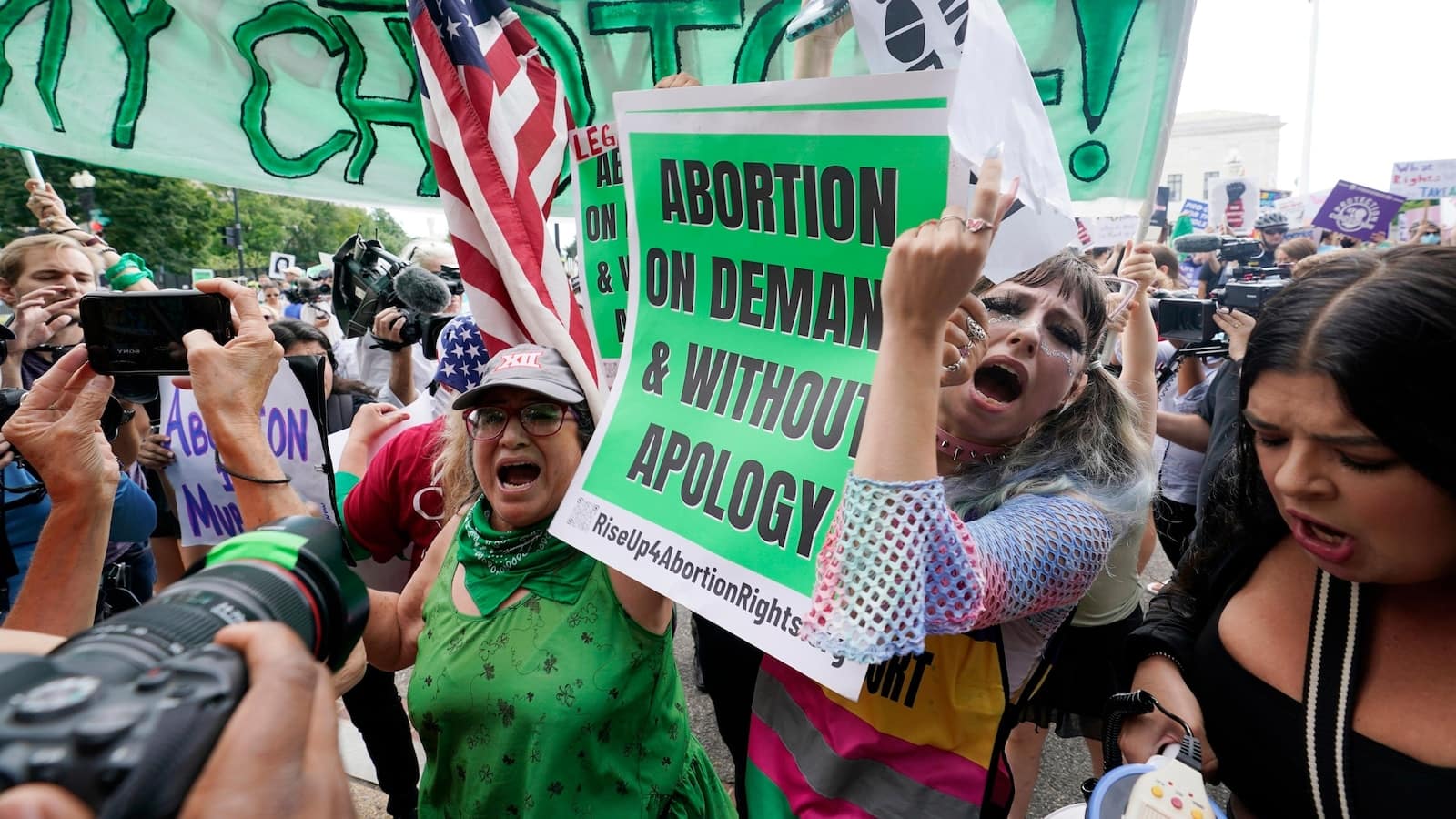 Abortion is still consuming US politics and courts 2 years after a Supreme Court draft was leaked