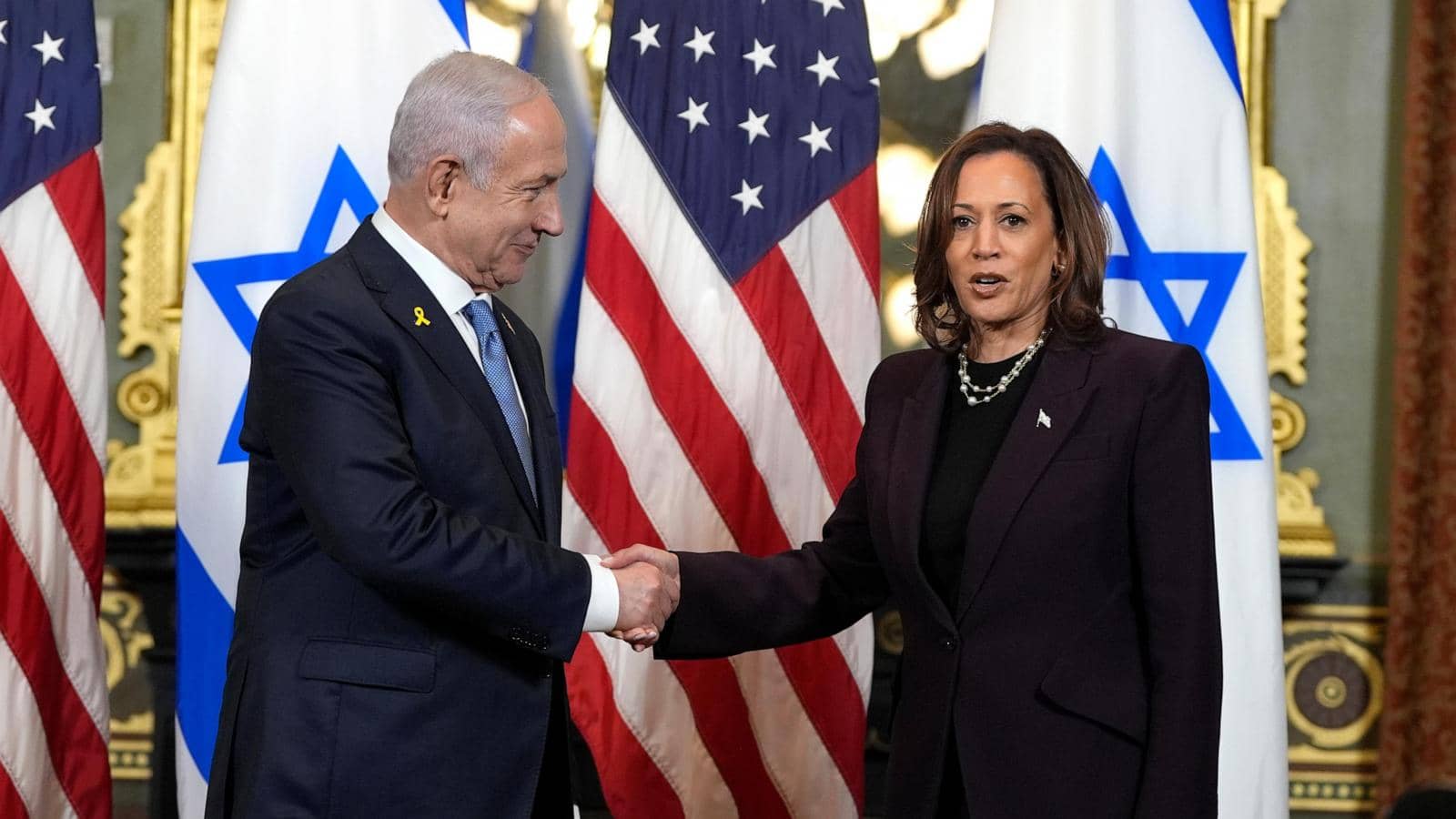 Harris tries to thread the needle on Gaza after meeting with Netanyahu