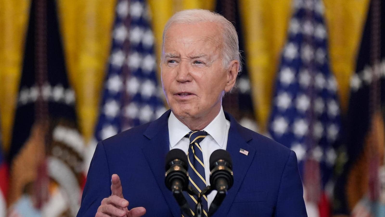 Homeland Security says border arrests fall more than 40% since Biden’s halt to asylum processing