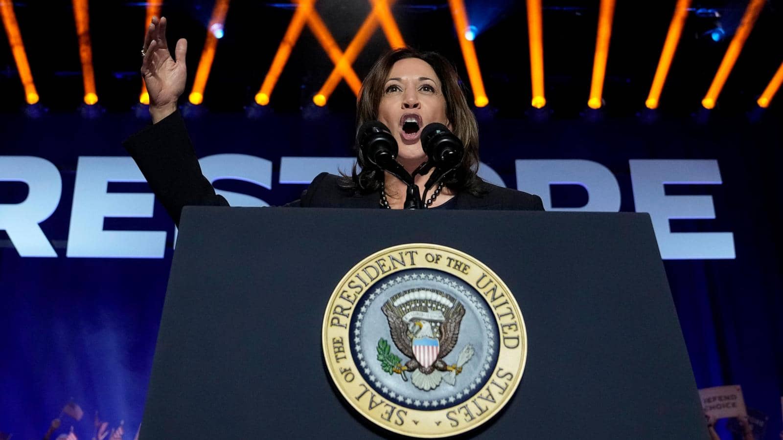 Harris, endorsed by Biden, could become first woman, second black person to be president