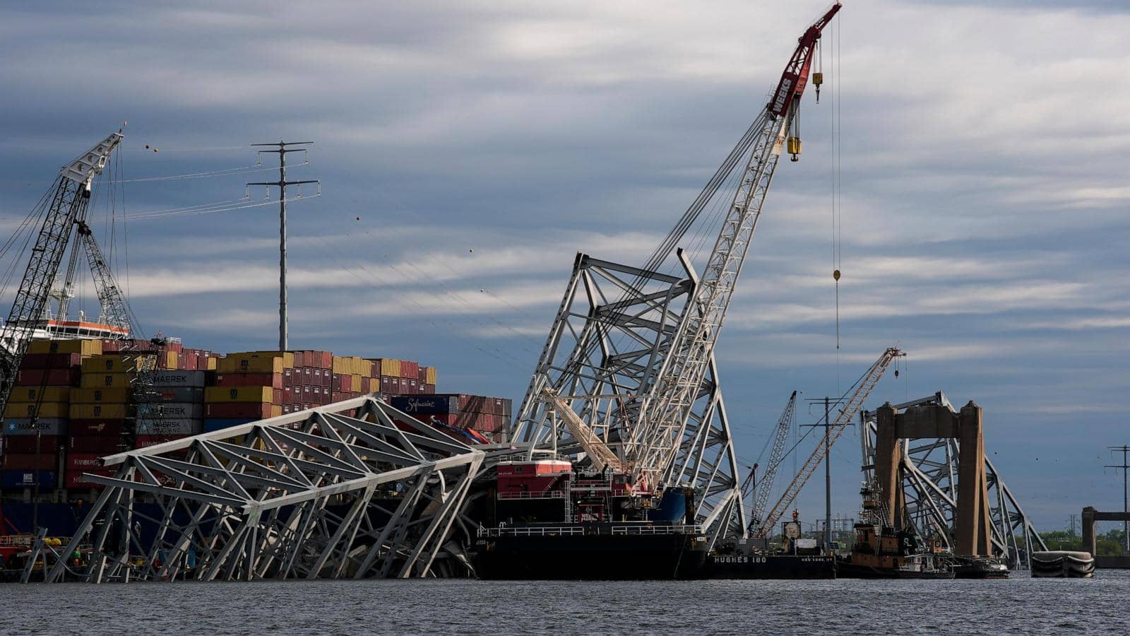 The ship that brought down a Baltimore bridge to be removed from collapse site in the coming weeks