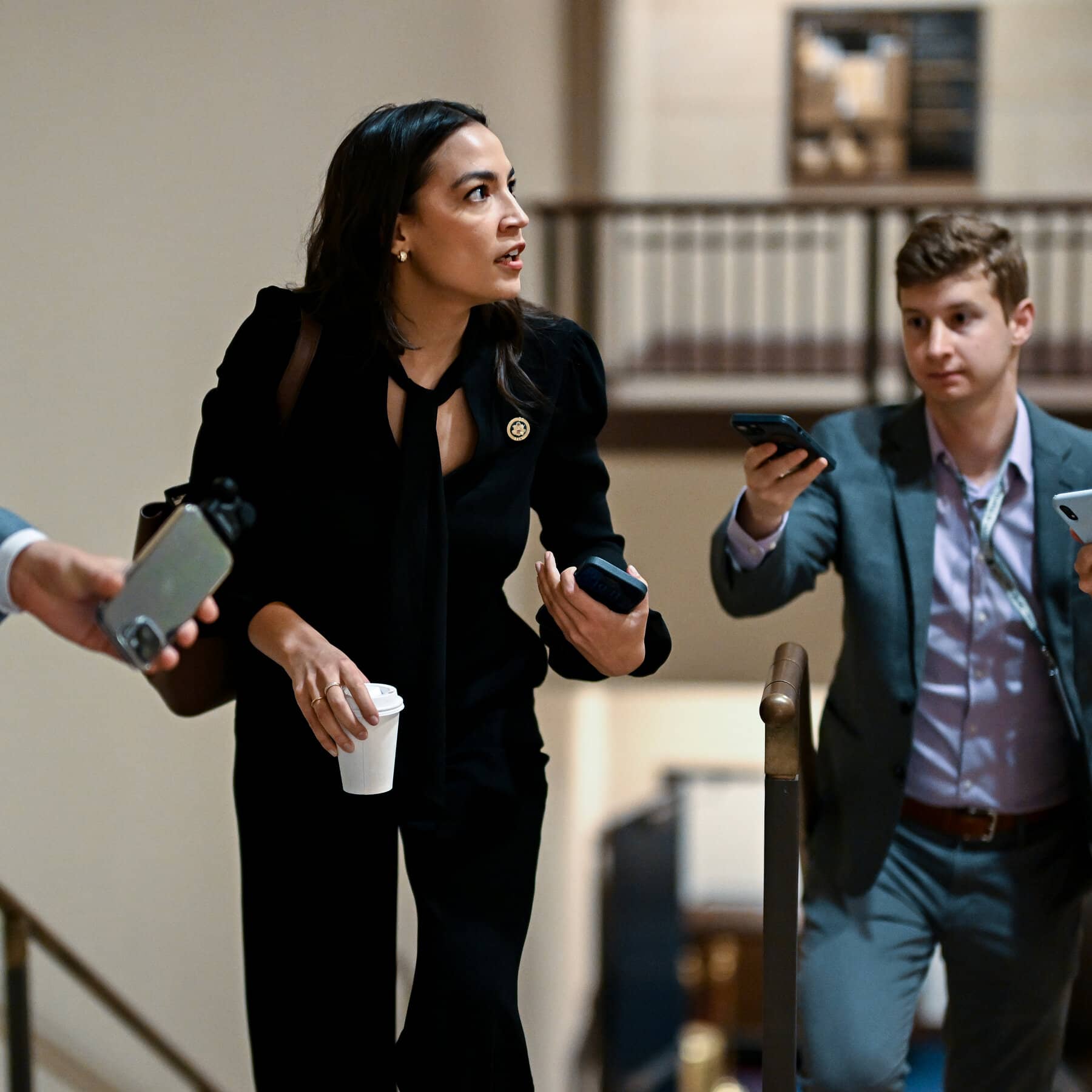 Alexandria Ocasio-Cortez Warns of ‘Enormous Peril’ if Biden Is Pushed Aside