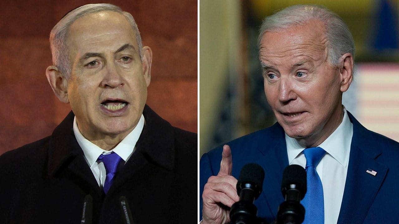 Netanyahu says Israel ‘will stand alone’ if necessary after Biden threatens to withhold weapons