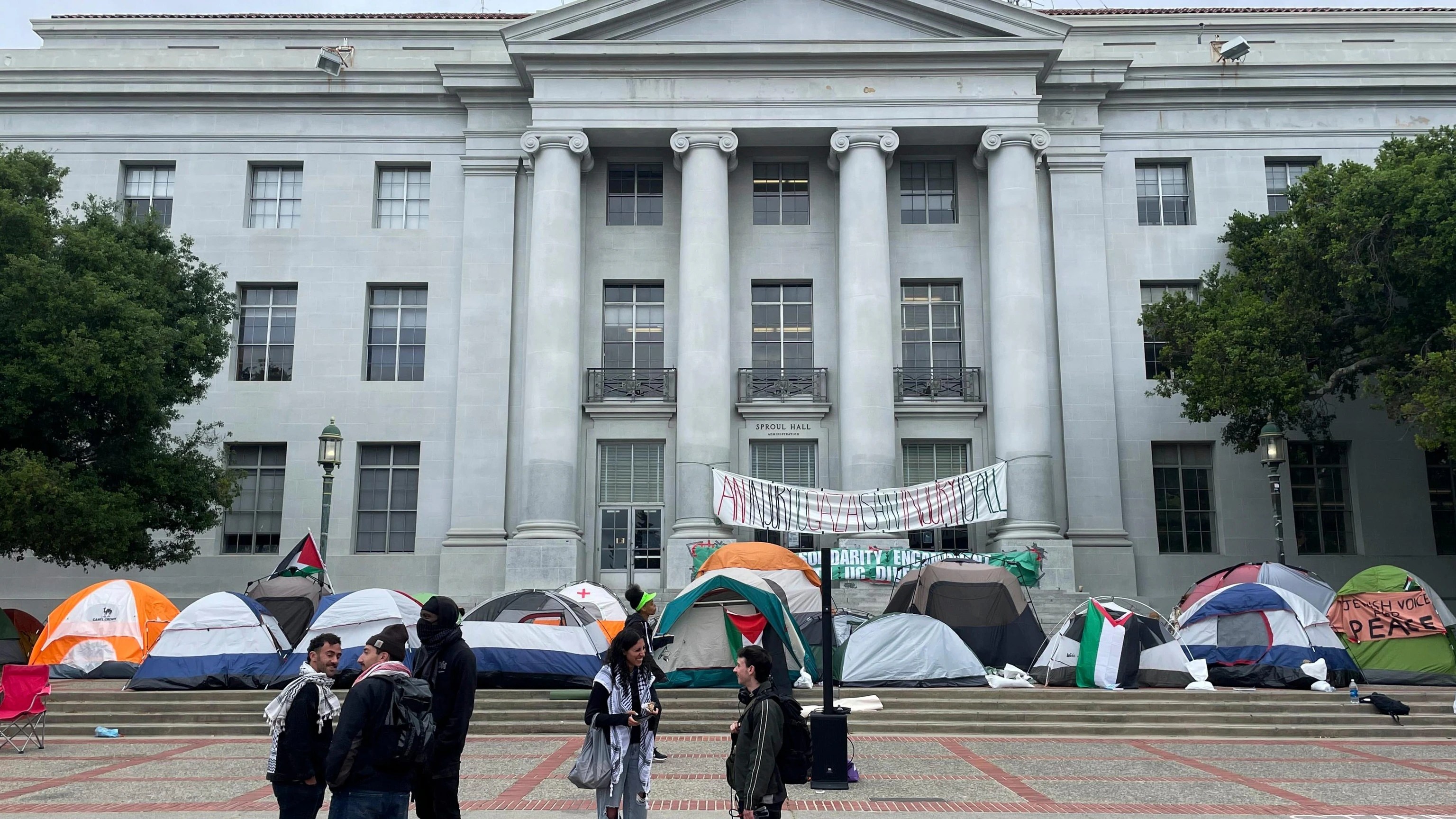 Columbia University cites progress with Gaza war protesters following encampment arrests