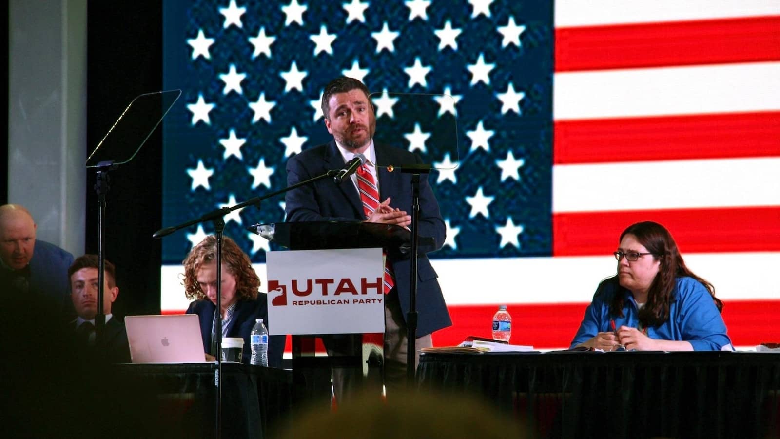 Utah GOP nominates Lyman for governor’s race; incumbent Cox still seen as favorite