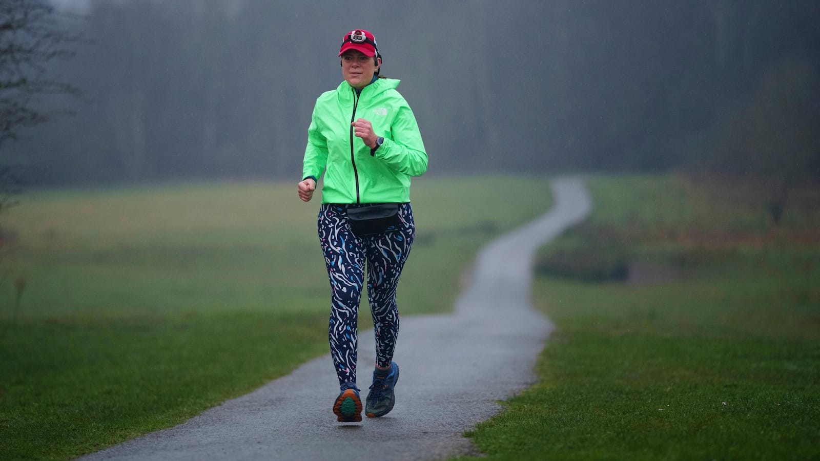 Mother-of-three uses early-morning routine to become a record-breaking runner and inspiration