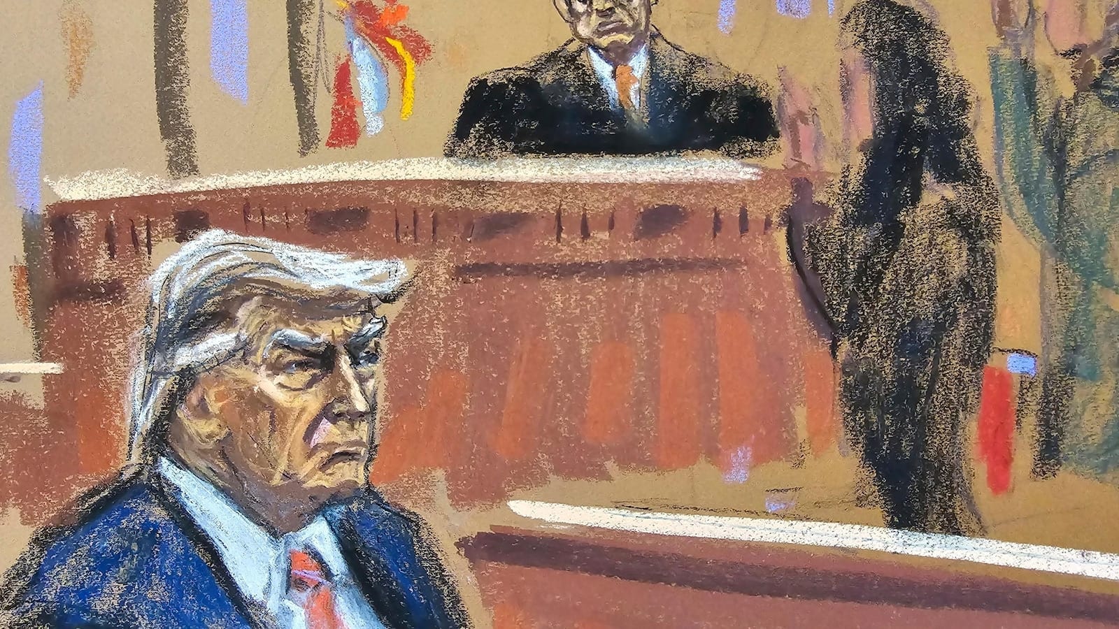 The Latest | Trump returns to court for opening statements in his historic hush money trial